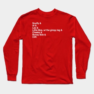 Home Alone 2 List Long Sleeve T-Shirt